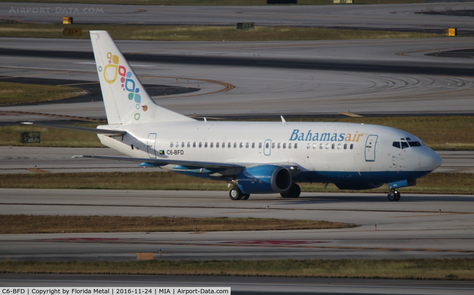 C6-BFD, 1993 Boeing 737-5H6 C/N 26448, Bahamas Air