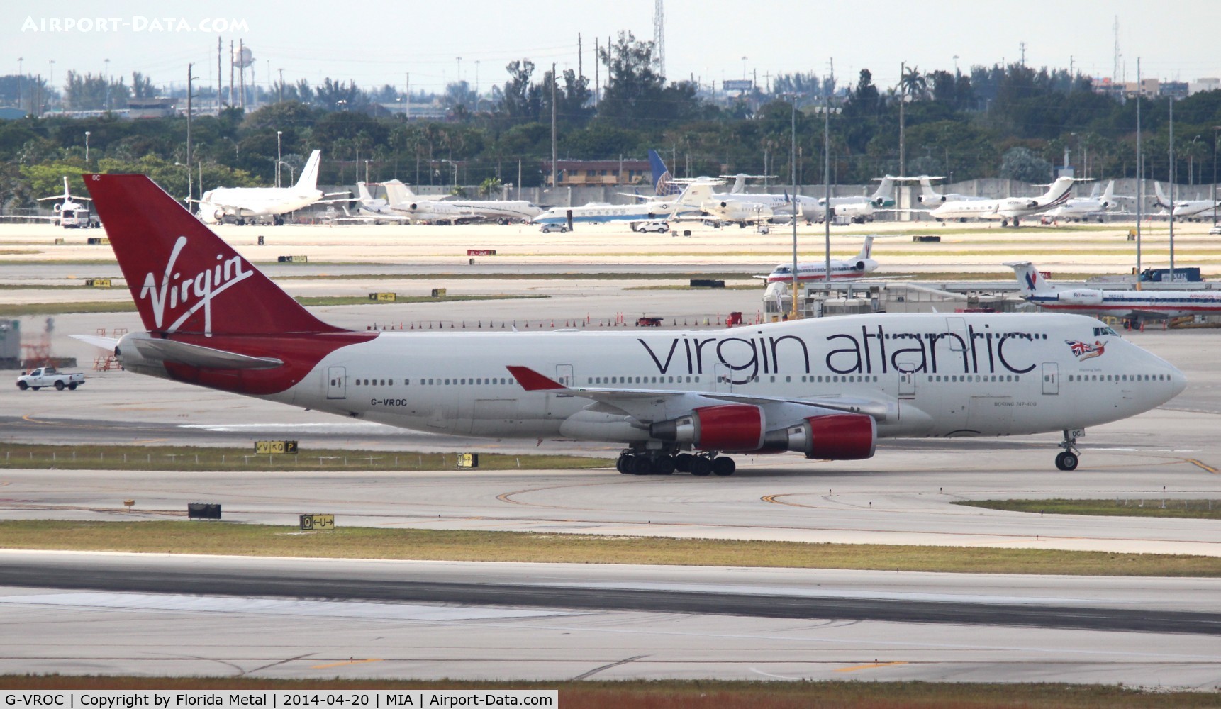 G-VROC, 2003 Boeing 747-41R C/N 32746, Virgin