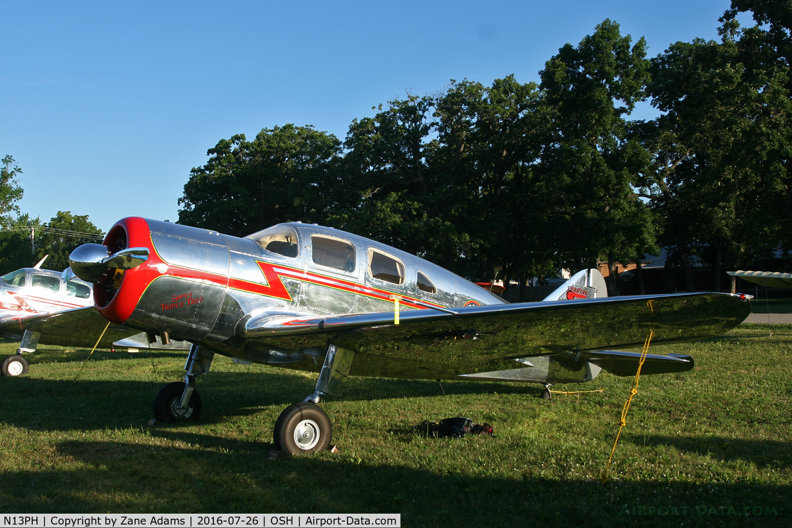 N13PH, 1938 Spartan 7W Executive C/N 13, 2016 EAA AirVenture - Oshkosh, Wisconsin
