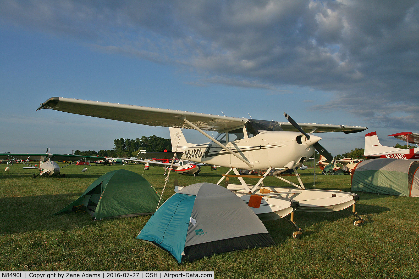 N8490L, 1968 Cessna 172I C/N 17256690, 2016 EAA AirVenture - Oshkosh, Wisconsin