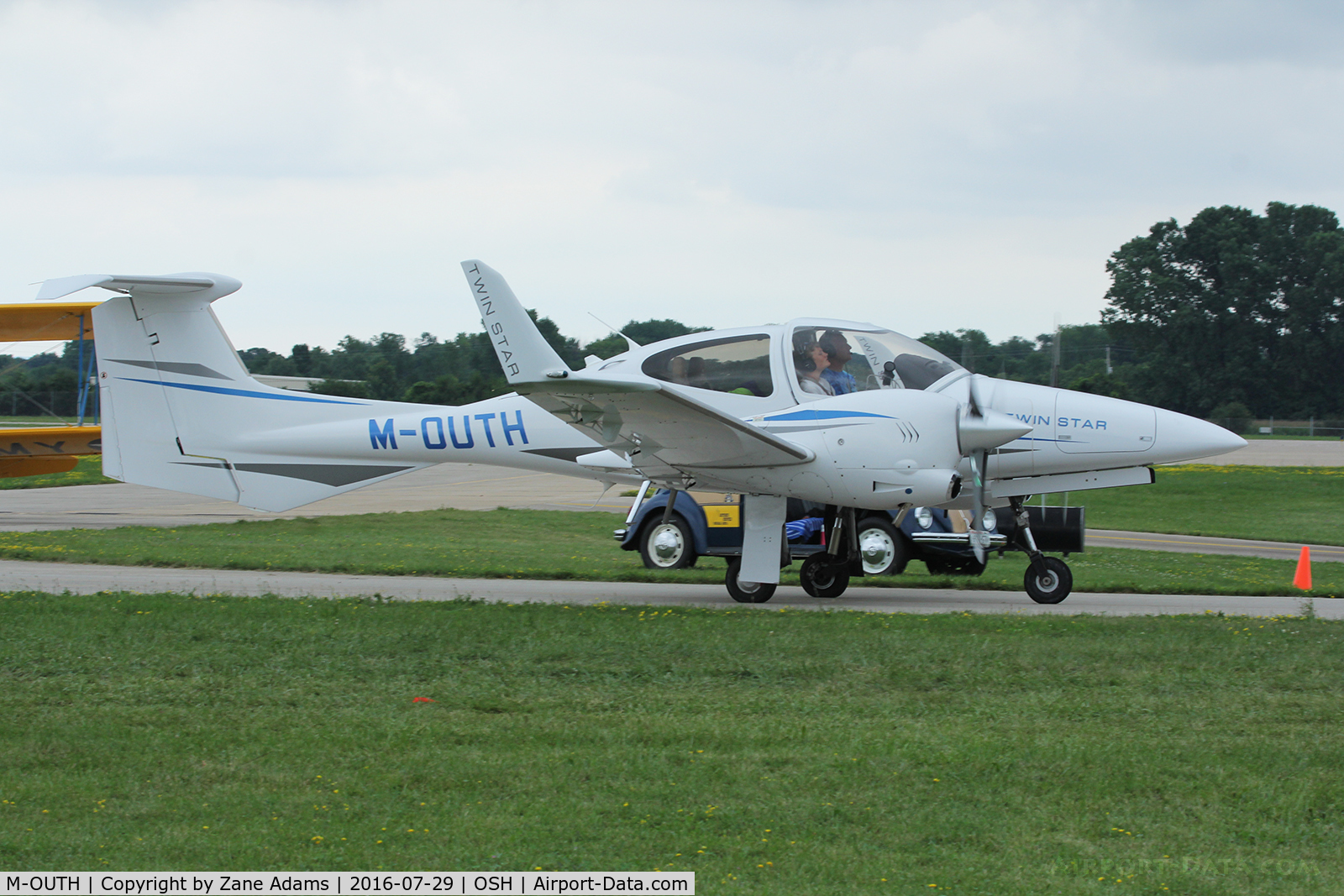 M-OUTH, 2007 Diamond DA-42 Twin Star C/N 42.AC082, At the 2016 EAA AirVenture - Oshkosh, Wisconsin
