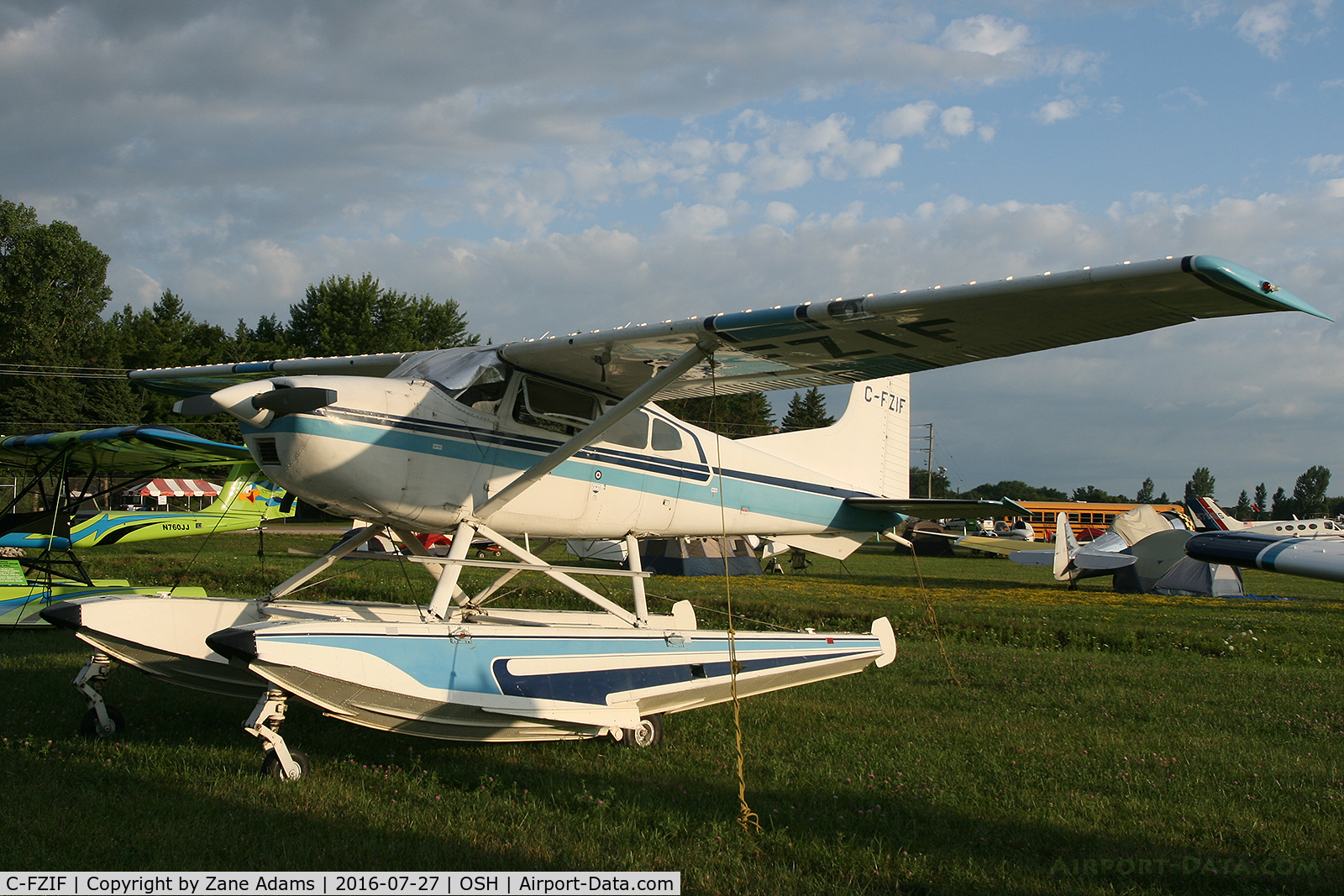 C-FZIF, 1970 Cessna A185E Skywagon 185 C/N 18501852, At the 2016 EAA AirVenture - Oshkosh, Wisconsin