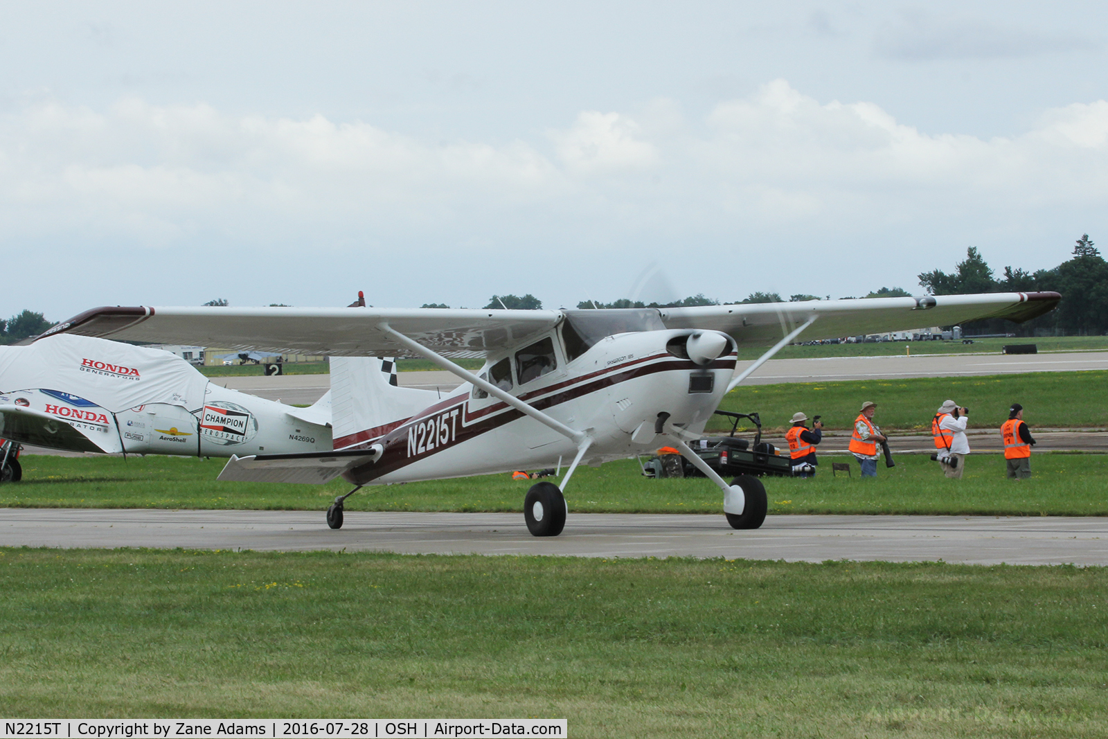 N2215T, 1968 Cessna A185E Skywagon 185 C/N 185-1367, At the 2016 EAA AirVenture - Oshkosh, Wisconsin