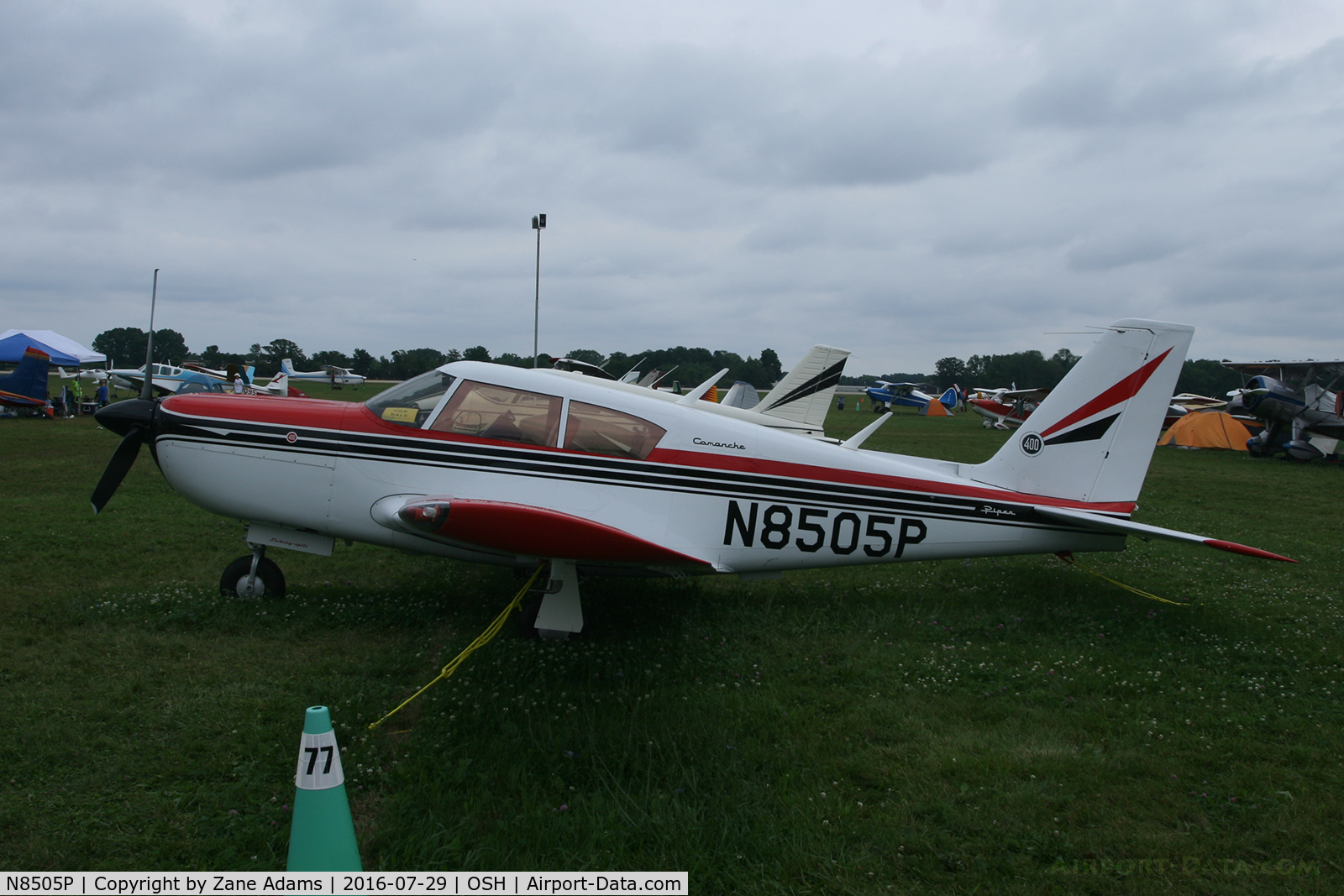 N8505P, 1964 Piper PA-24-400 Comanche 400 C/N 26-85, At the 2016 EAA AirVenture - Oshkosh, Wisconsin