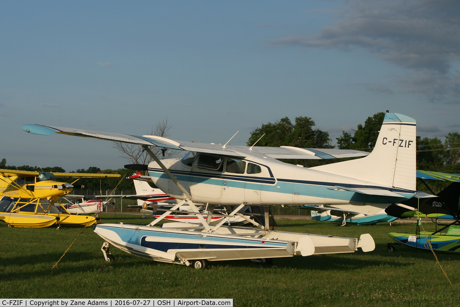 C-FZIF, 1970 Cessna A185E Skywagon 185 C/N 18501852, At the 2016 EAA AirVenture - Oshkosh, Wisconsin