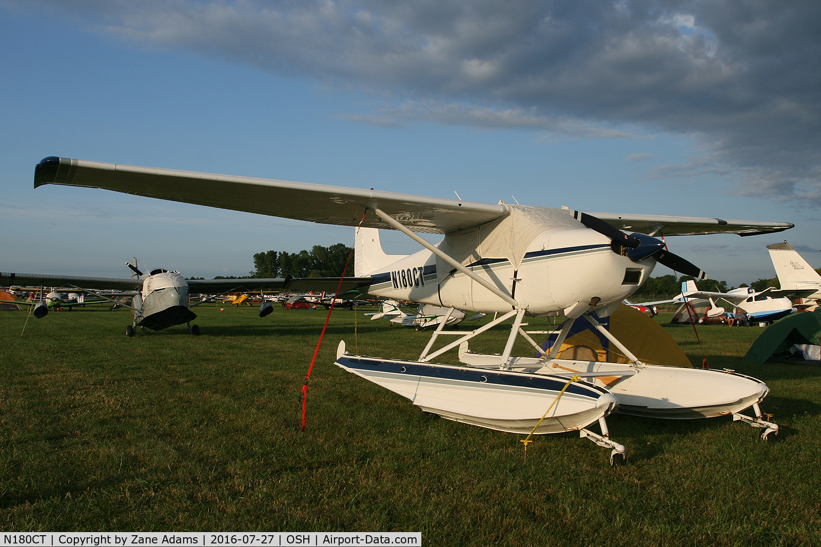 N180CT, Cessna 180B C/N 50632, At the 2016 EAA AirVenture - Oshkosh, Wisconsin