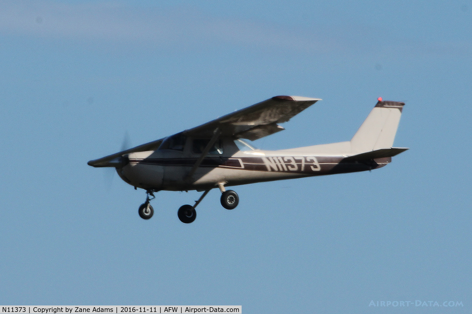 N11373, 1973 Cessna 150L C/N 15075363, At Alliance Airport - Fort Worth,TX