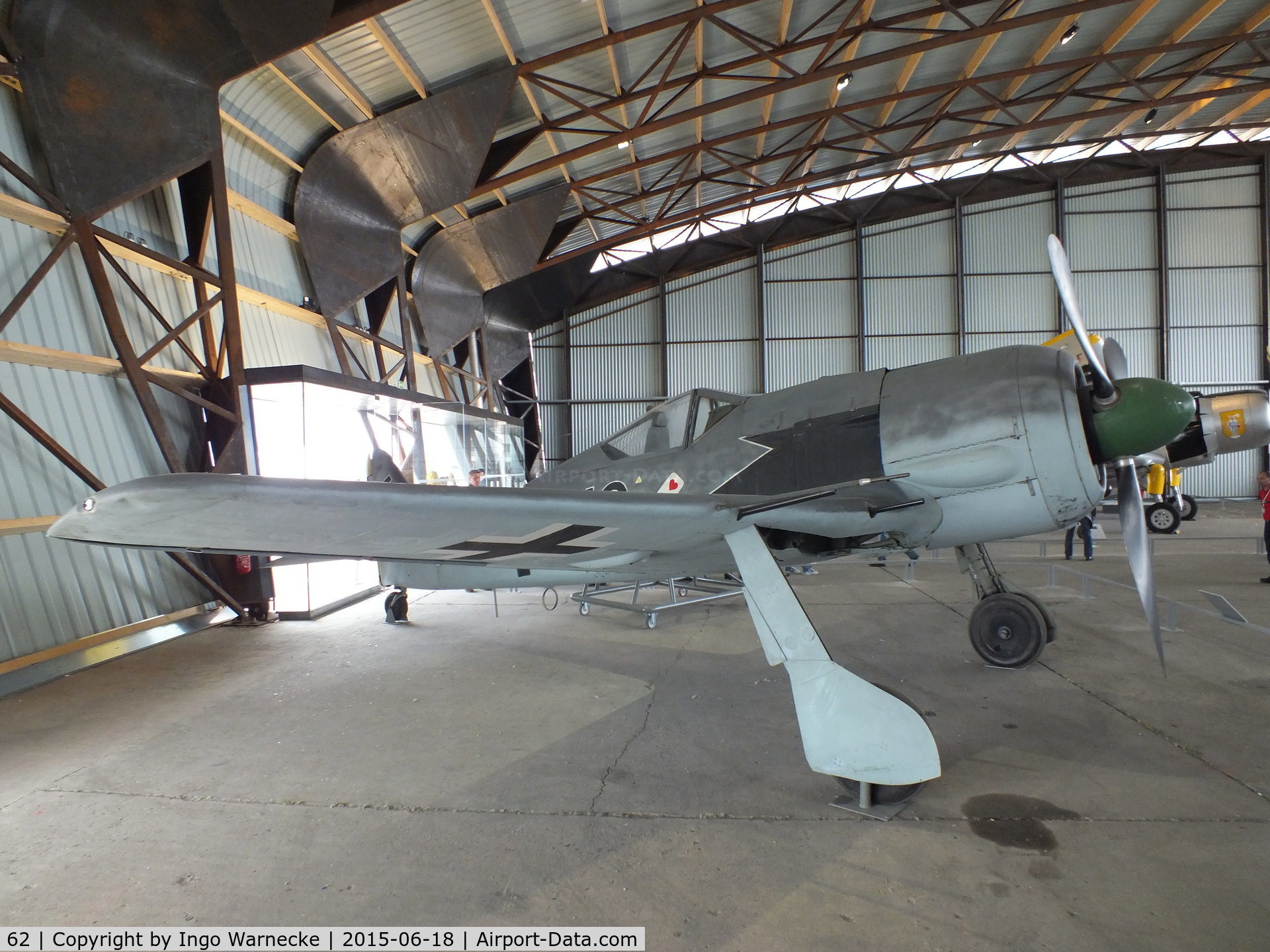 62, SNCAC NC.900 (Focke Wulf Fw.190) C/N 62, Focke-Wulf Fw 190A-8 (SNCAC NC.900) at the Musee de l'Air, Paris/Le Bourget