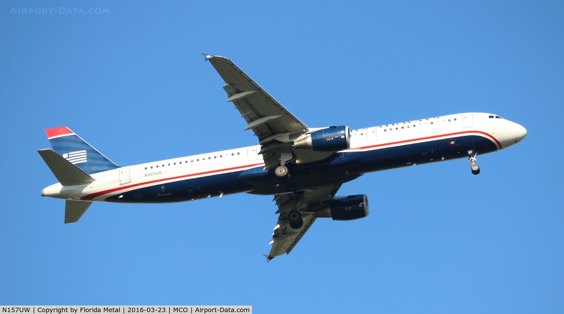 N157UW, 2013 Airbus A321-211 C/N 5696, US Airways