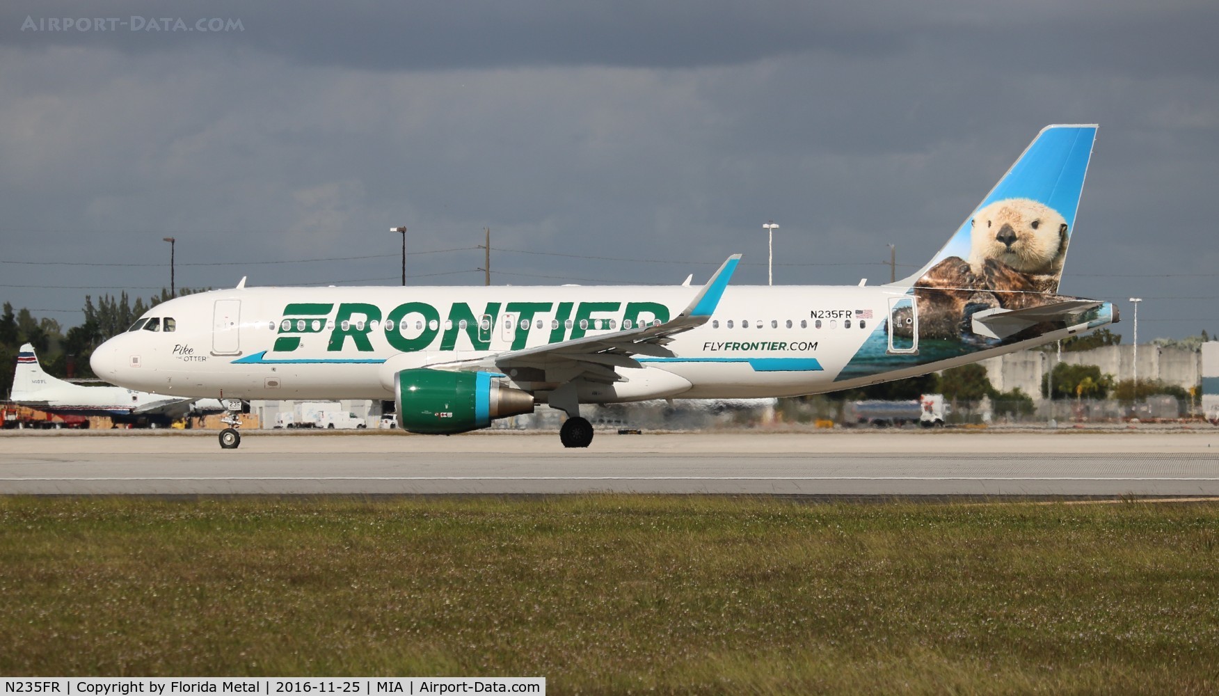 N235FR, 2016 Airbus A320-214 C/N 7272, Frontier