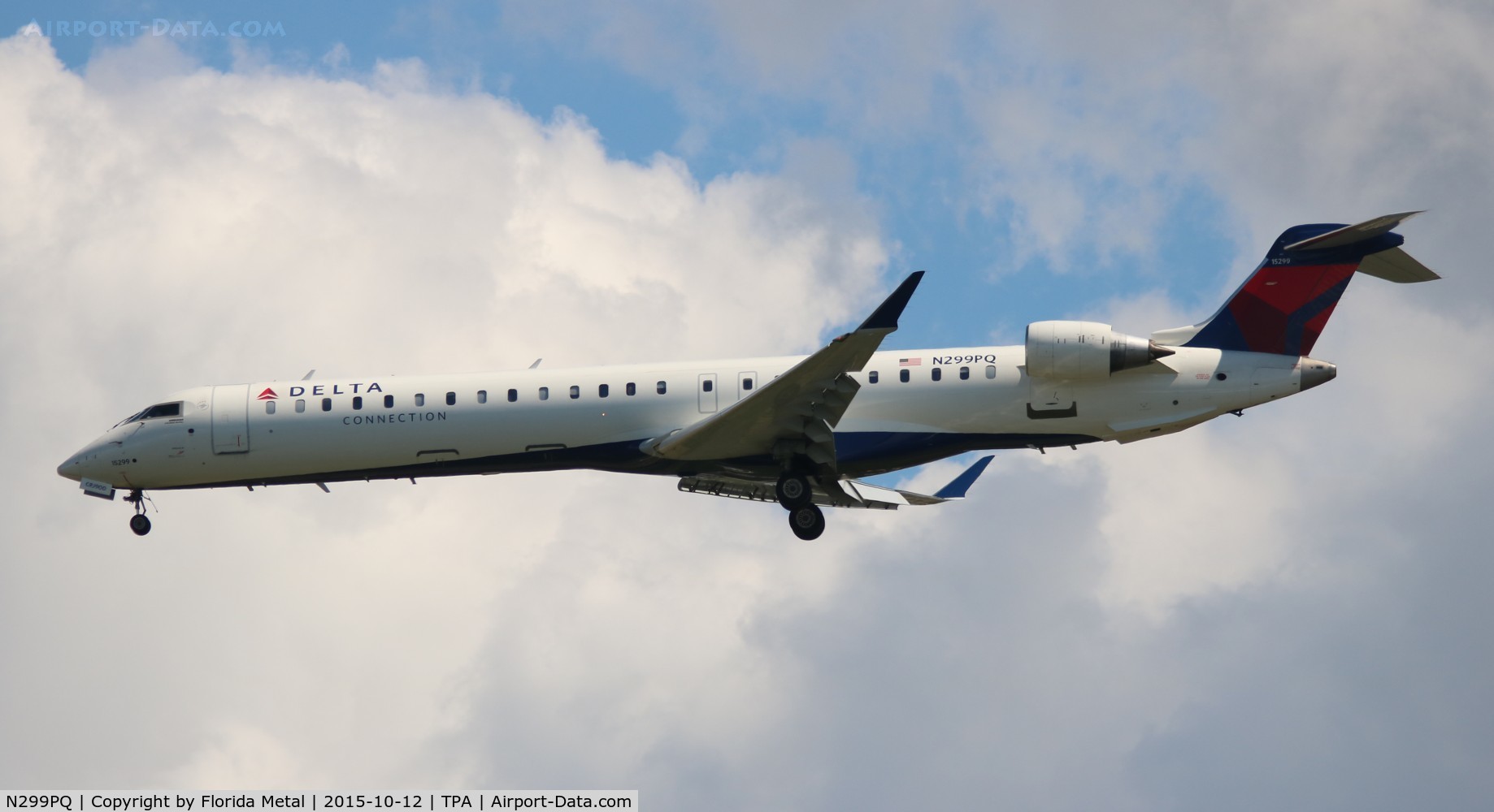 N299PQ, 2013 Bombardier CRJ-900LR NG (CL-600-2D24) C/N 15299, Delta Connection
