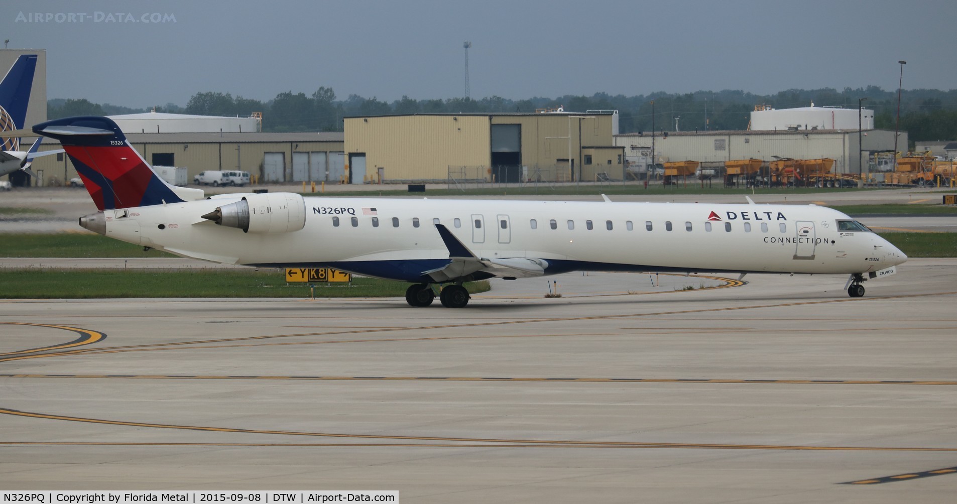 N326PQ, 2014 Bombardier CRJ-900LR (CL-600-2D24) C/N 15326, Delta Connection