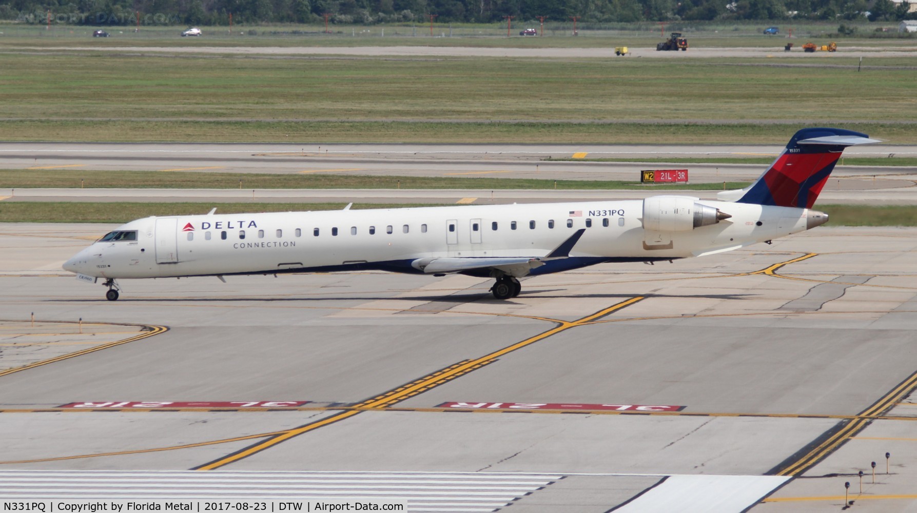 N331PQ, 2014 Bombardier CRJ-900LR (CL-600-2D24) C/N 15331, Delta Connection