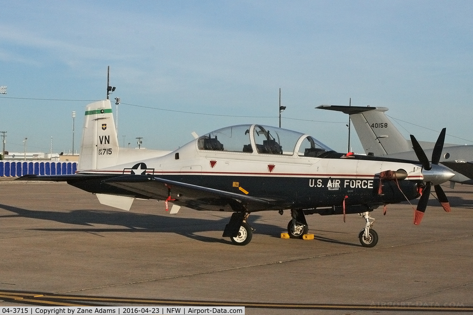 04-3715, 2004 Raytheon T-6A Texan II C/N PT-267, At the 2016 Airpower Expo - NAS Fort Worth