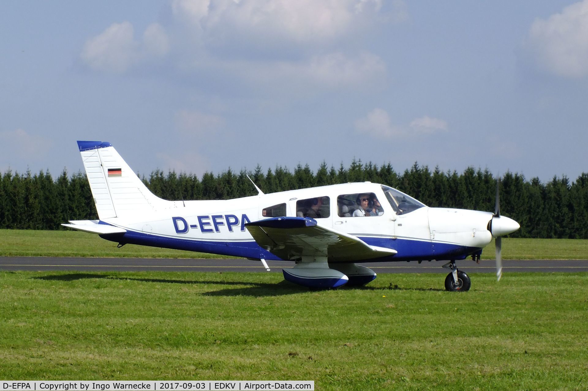 D-EFPA, 1978 Piper PA-28-181 C/N 28-90077, Piper PA-28-181 Archer II at the Dahlemer Binz 60th jubilee airfield display