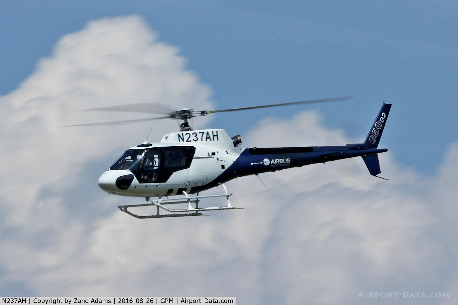 N237AH, 2015 Airbus Helicopters AS-350B-2 Ecureuil C/N 8073, Training flight at Airbus Helicopters Texas factory