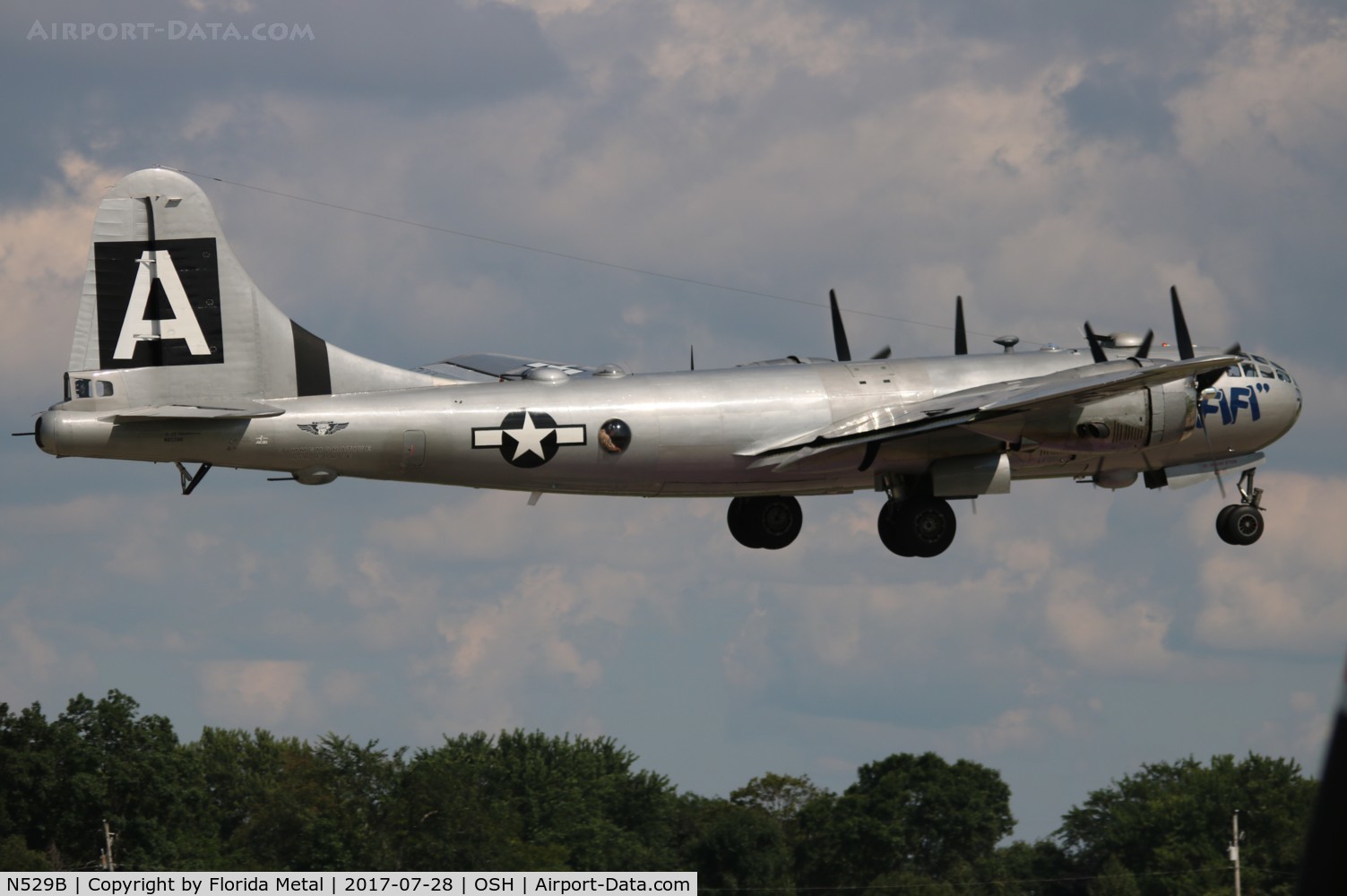 N529B, 1944 Boeing B-29A-60-BN Superfortress C/N 11547, B-29A Fifi