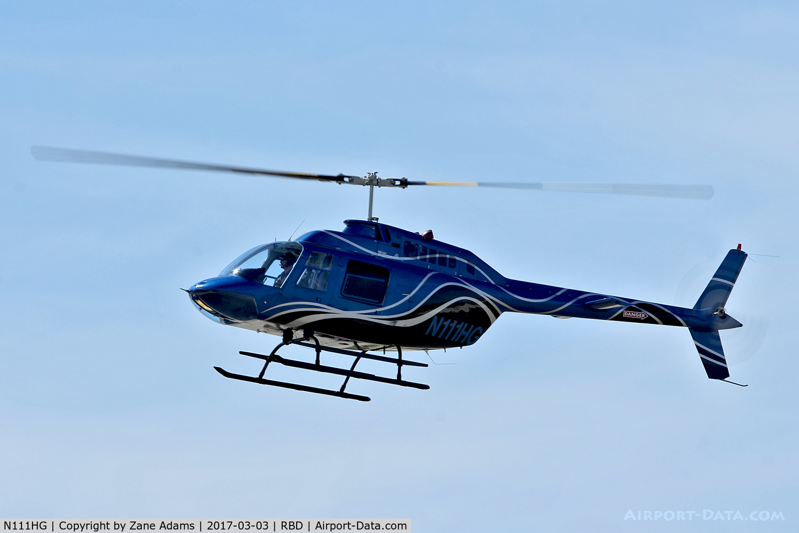 N111HG, Bell 206B JetRanger III C/N 3255, In town for the 2017 Heliexpo - Dallas, TX