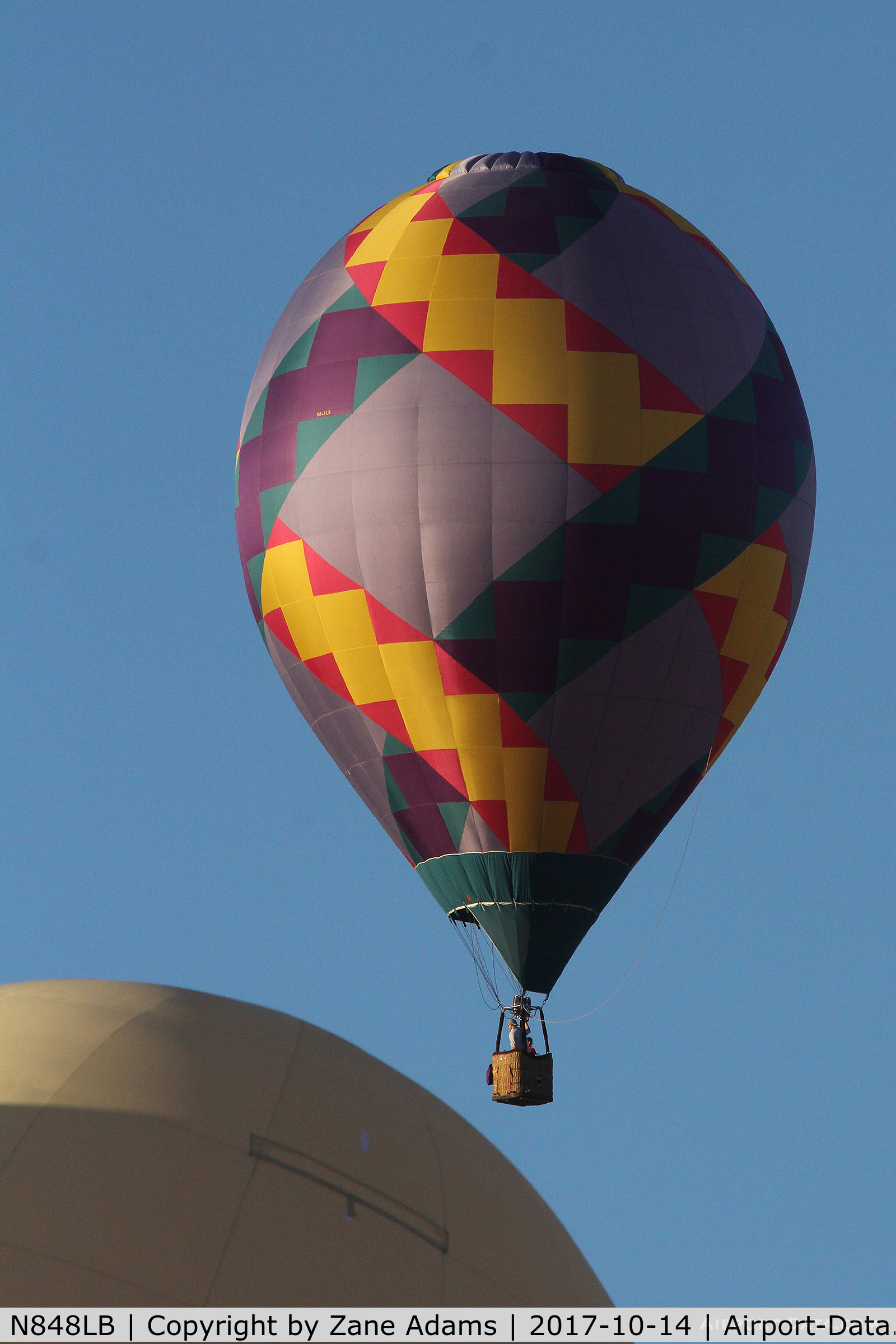 N848LB, Arbc Inc Dba Lindstrand 60X C/N 5420, At the 2017 Albuquerque Balloon Fiesta