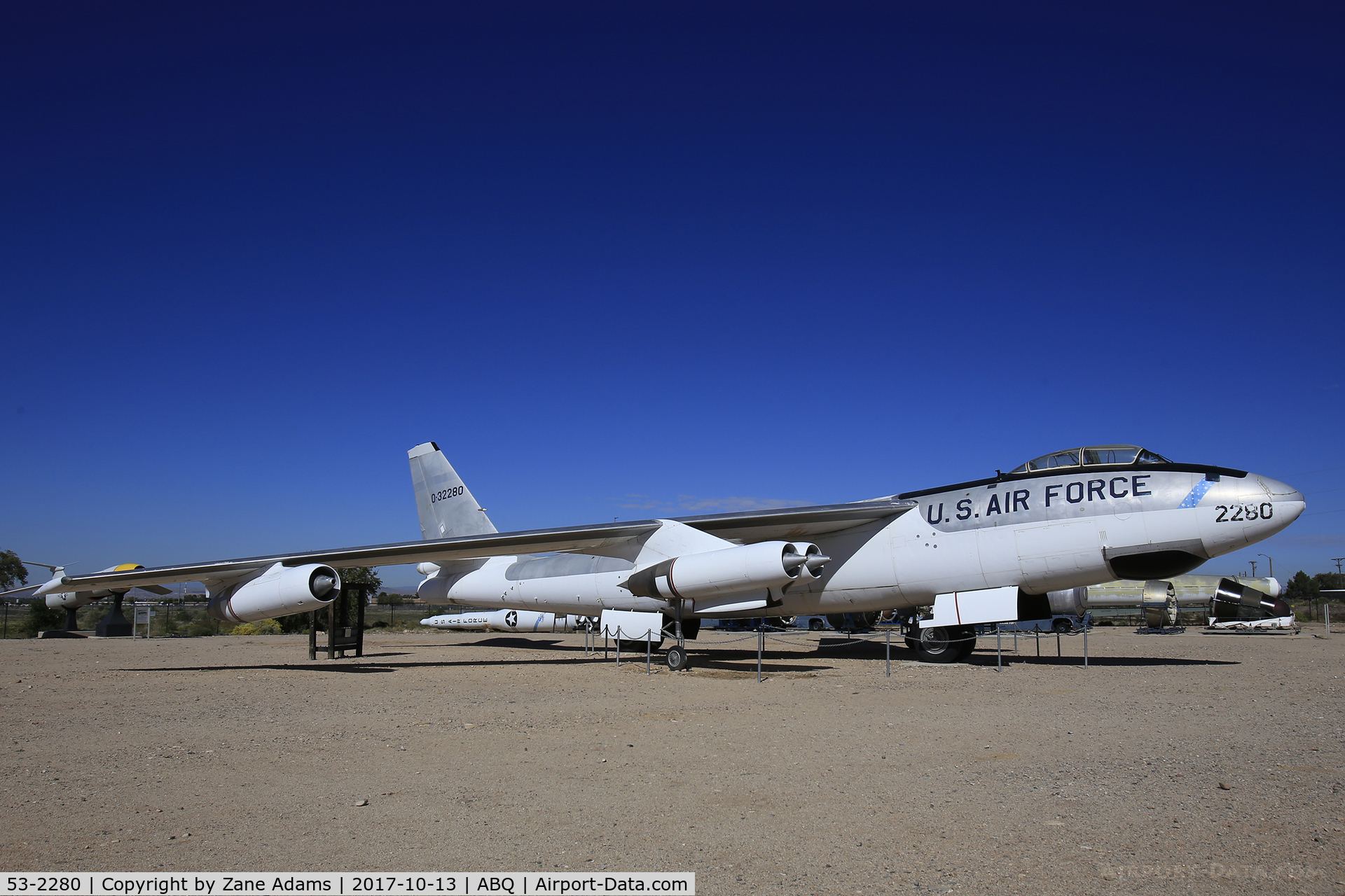 53-2280, 1953 Boeing B-47E-110-BW Stratojet C/N 4501093, The National Museum of Nuclear Science & History