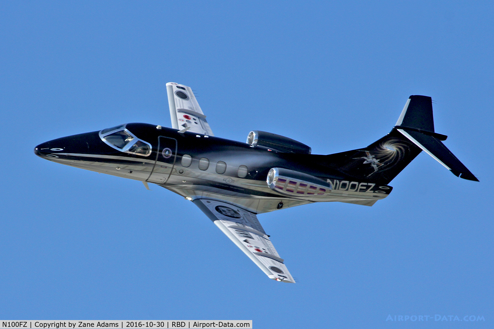 N100FZ, 2010 Embraer EMB-500 Phenom 100 C/N 50000137, At the 2016 Wings Over Dallas Airshow