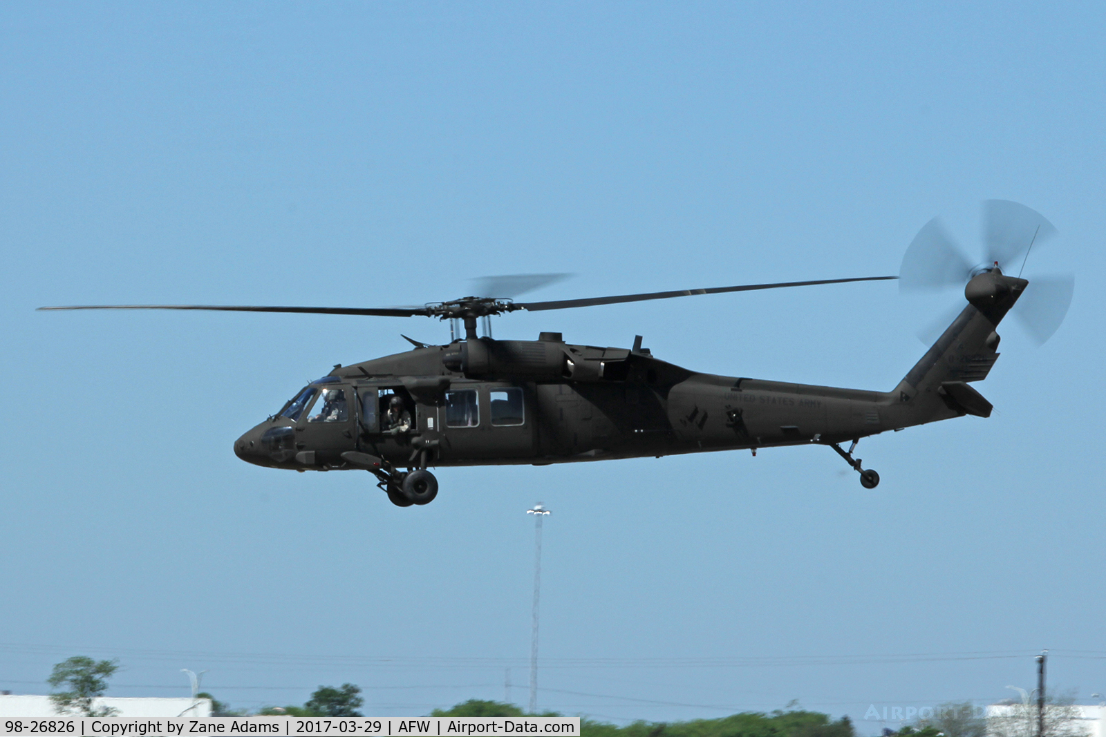 98-26826, 1998 Sikorsky UH-60L Black Hawk C/N 70-2495, Alliance Airport - Fort Worth, TX