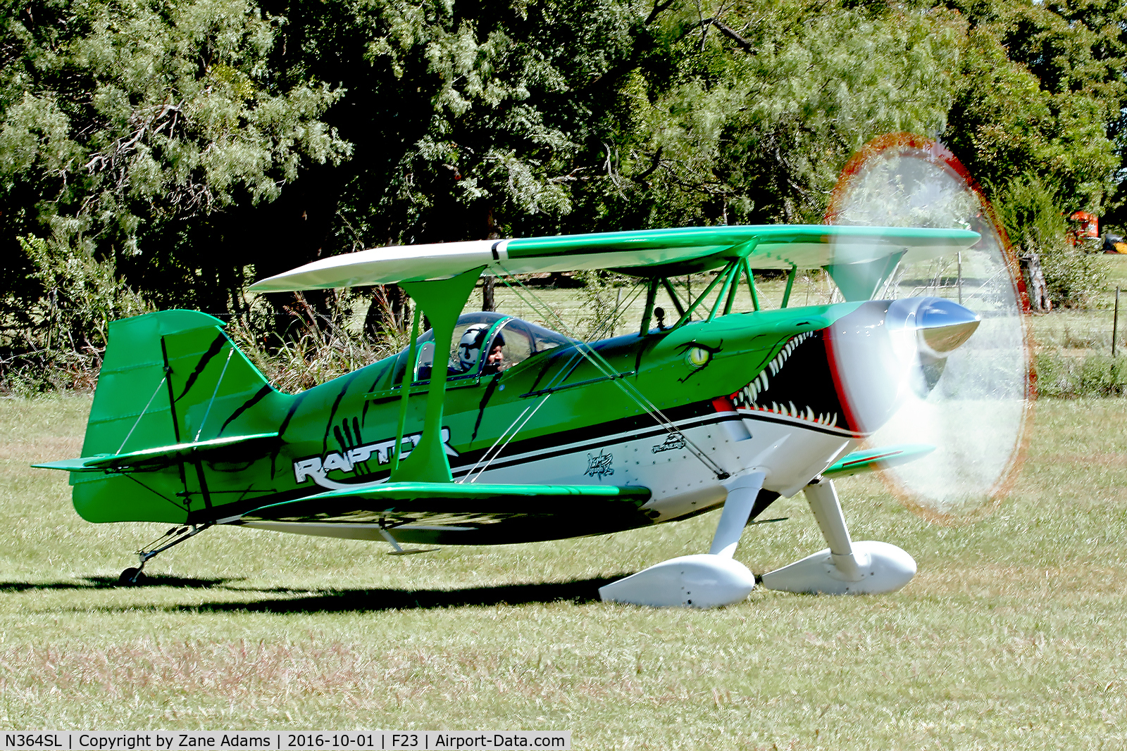 N364SL, 1980 Aerotek Pitts S-2S Special C/N 1011, At the 2016 Ranger, Texas Fly-in