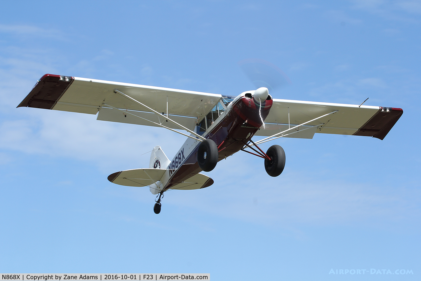 N868X, 2006 Aviat A-1B Husky C/N 2351, At the 2016 Ranger, Texas Fly-in