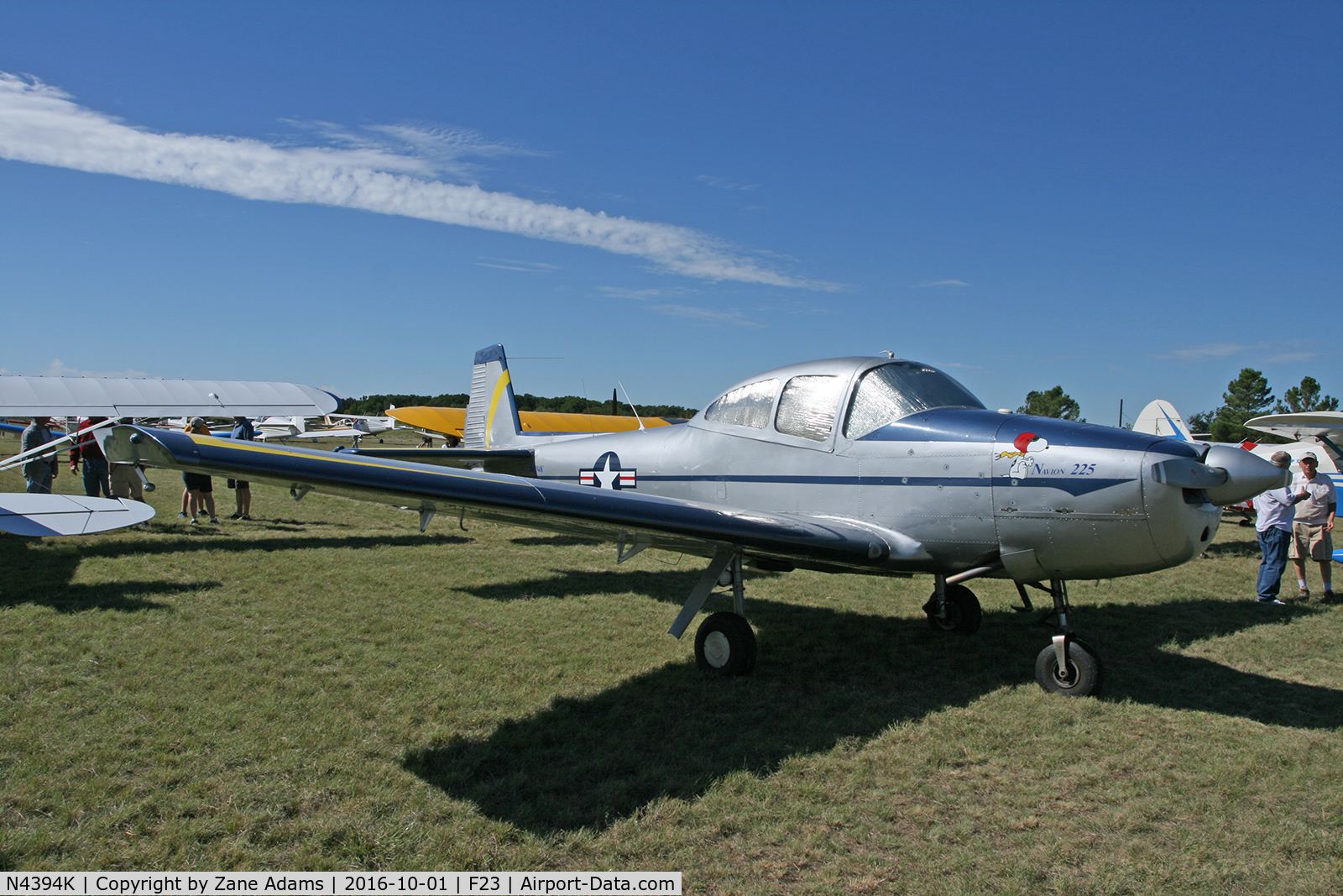 N4394K, 1948 Ryan Navion A C/N NAV-4-1394, At the 2016 Ranger, Texas Fly-in