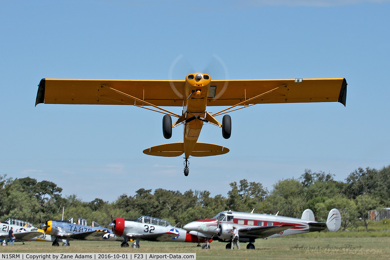 N15RM, 1969 Piper PA-18-150 Super Cub C/N 18-8814, At the 2016 Ranger, Texas Fly-in