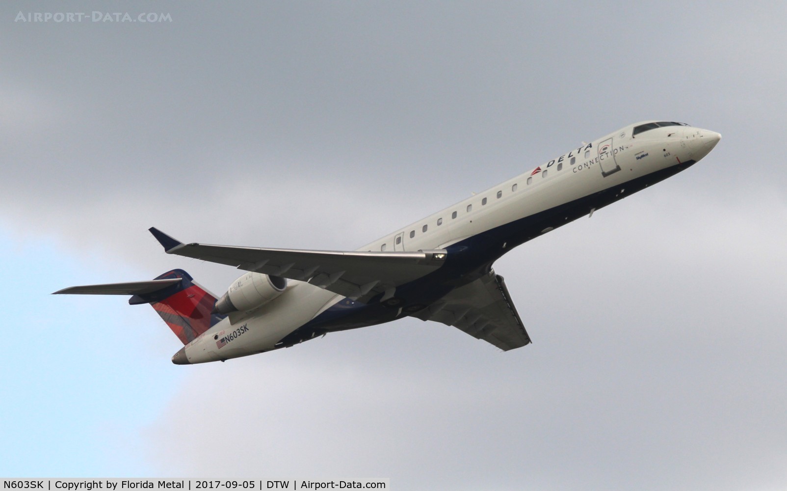N603SK, 2006 Bombardier CRJ-702 (CL-600-2C10) Regional Jet C/N 10248, Delta Connection