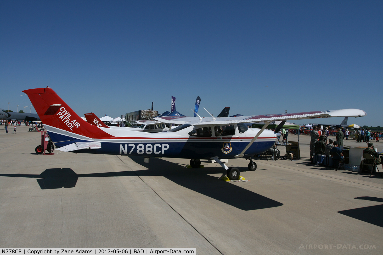 N778CP, 2006 Cessna 182T Skylane C/N 18281778, At the 2017 Barksdale AFB Airshow
