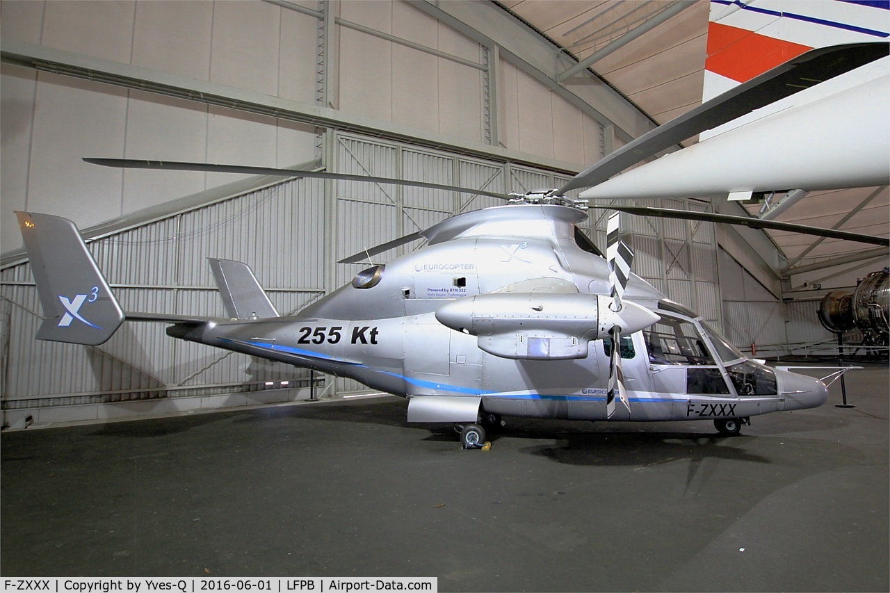 F-ZXXX, 2010 Eurocopter X3 C/N 0001, Eurocopter X3, Air & Space Museum Paris-Le Bourget (LFPB)