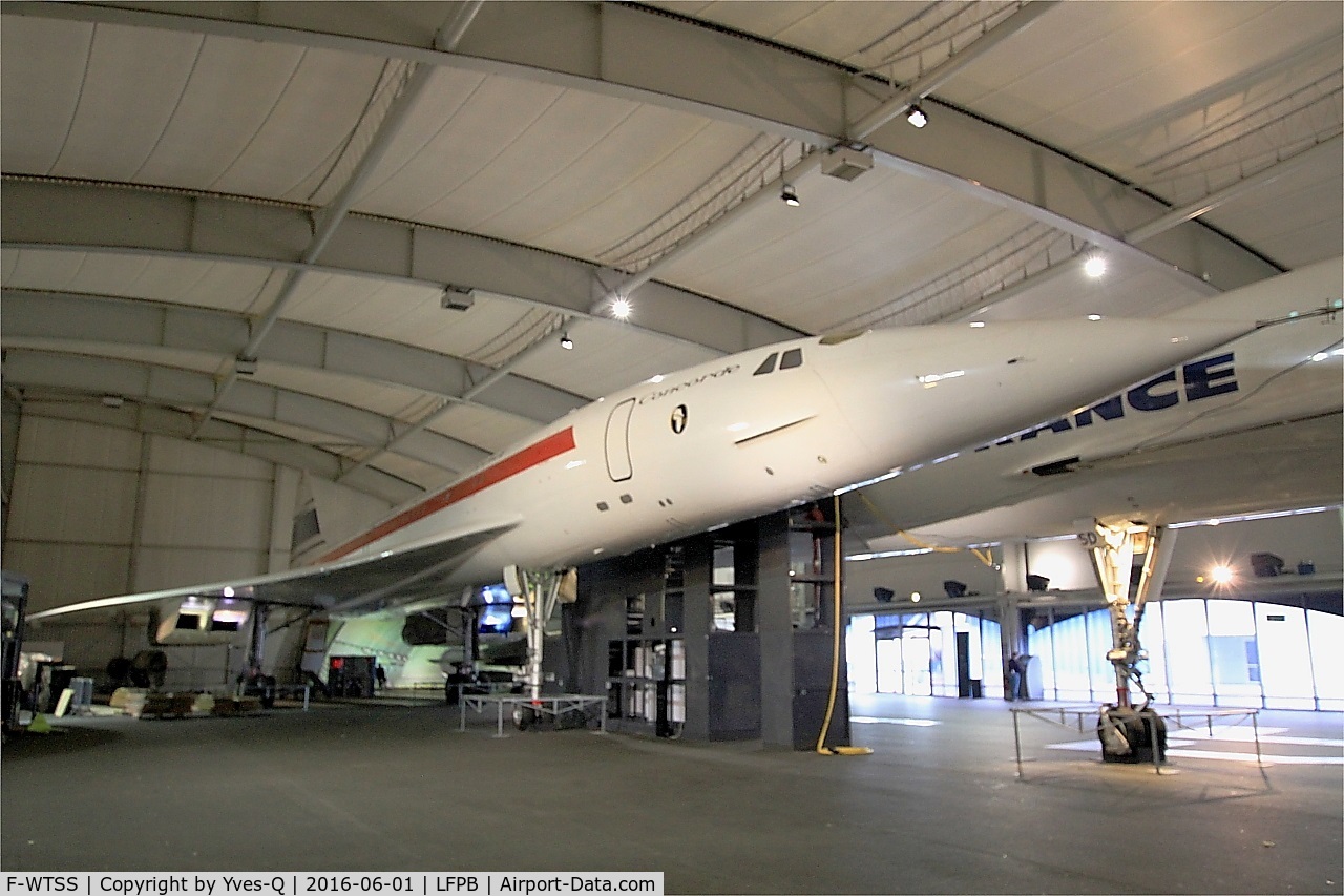 F-WTSS, 1968 Aerospatiale-BAC Concorde Prototype C/N 001, Aerospatiale-BAC Concorde Prototype, Air & Space Museum Paris-Le Bourget Airport (LFPB-LBG)