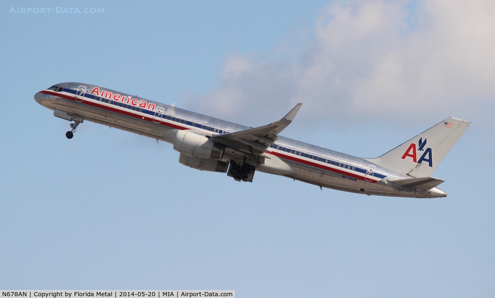 N678AN, 1998 Boeing 757-223 C/N 29428, American