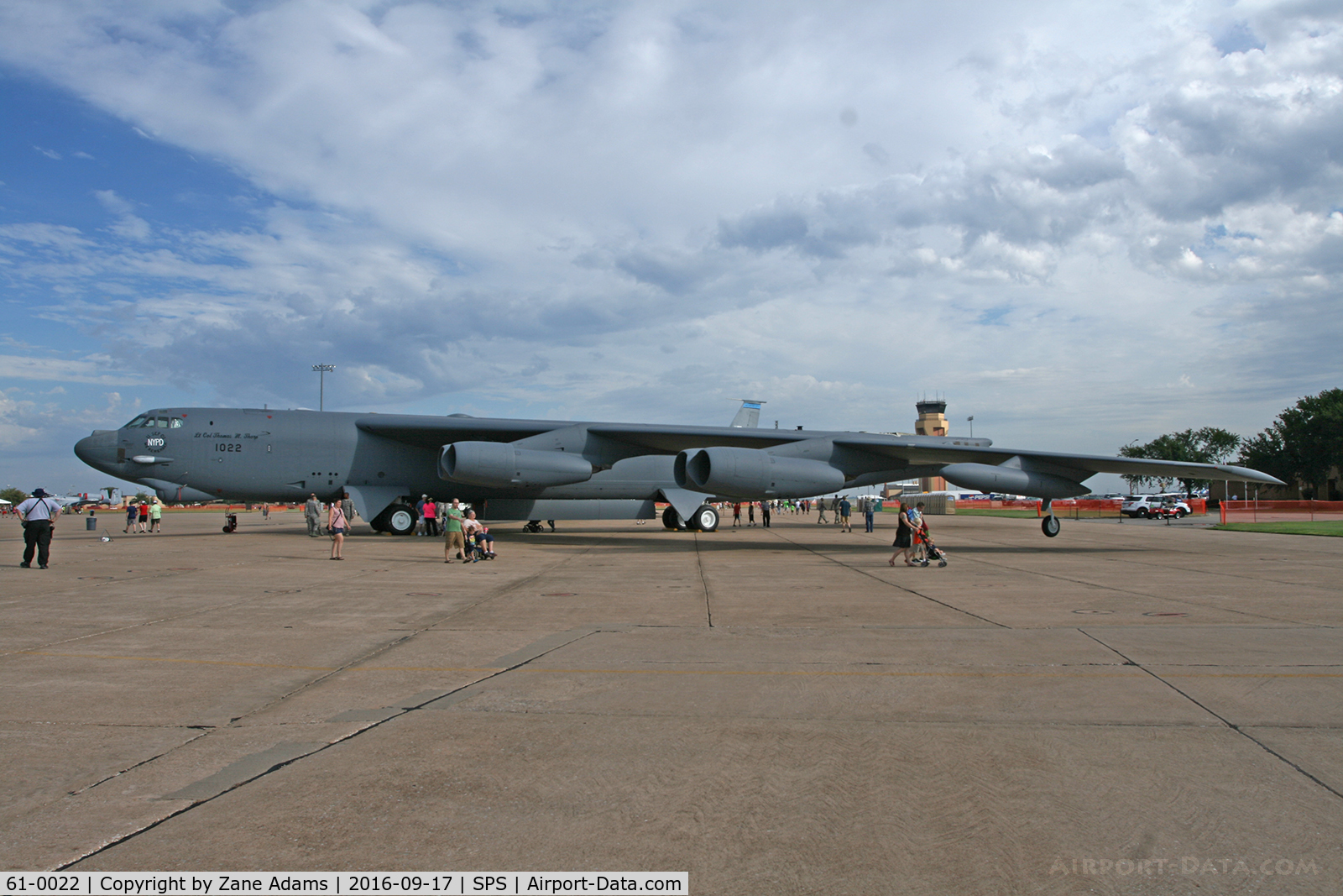 61-0022, 1961 Boeing B-52H Stratofortress C/N 464449, At the 2017 Sheppard AFB Airshow