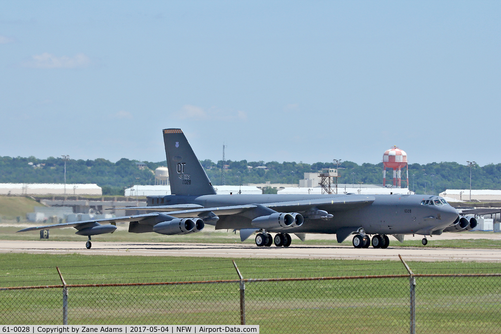 61-0028, 1961 Boeing B-52H Stratofortress C/N 464455, At NAS Fort Worth