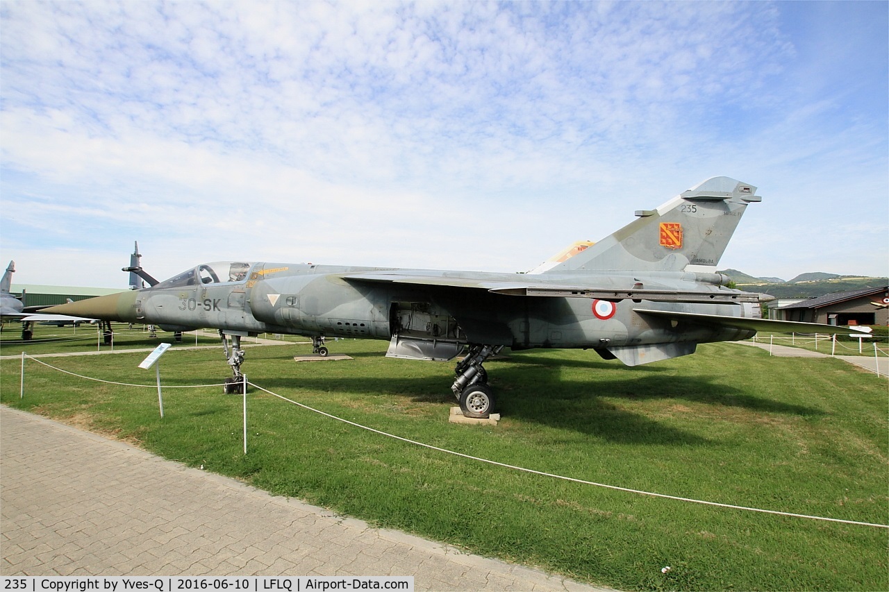 235, Dassault Mirage F.1CT C/N 235, Dassault Mirage F1CT, Musée Européen de l'Aviation de Chasse, Montélimar-Ancône airfield (LFLQ)