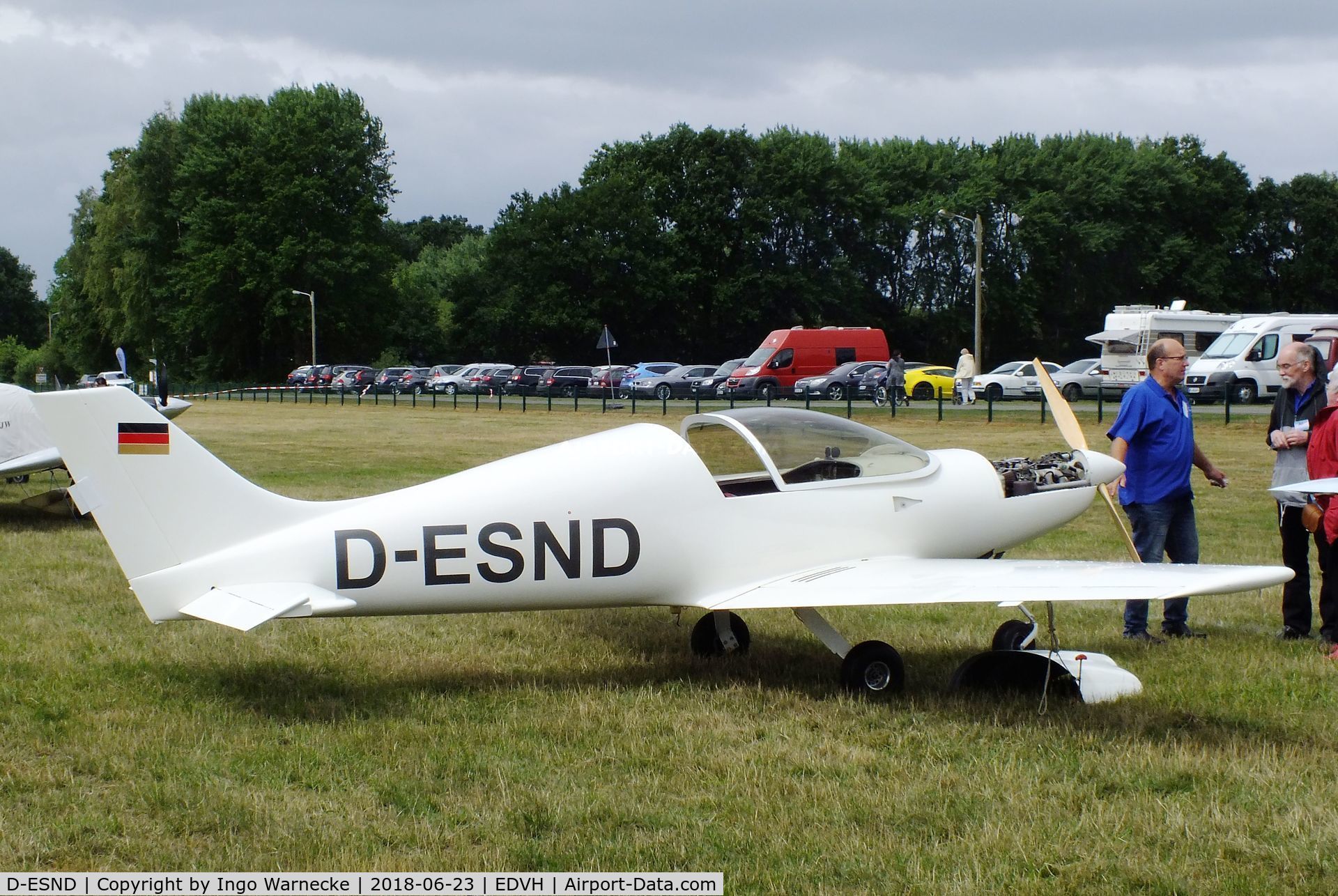 D-ESND, Aero Designs Pulsar XP C/N unknown_D-esnd, Aero Designs Pulsar XP at the 2018 OUV-Meeting at Hodenhagen airfield