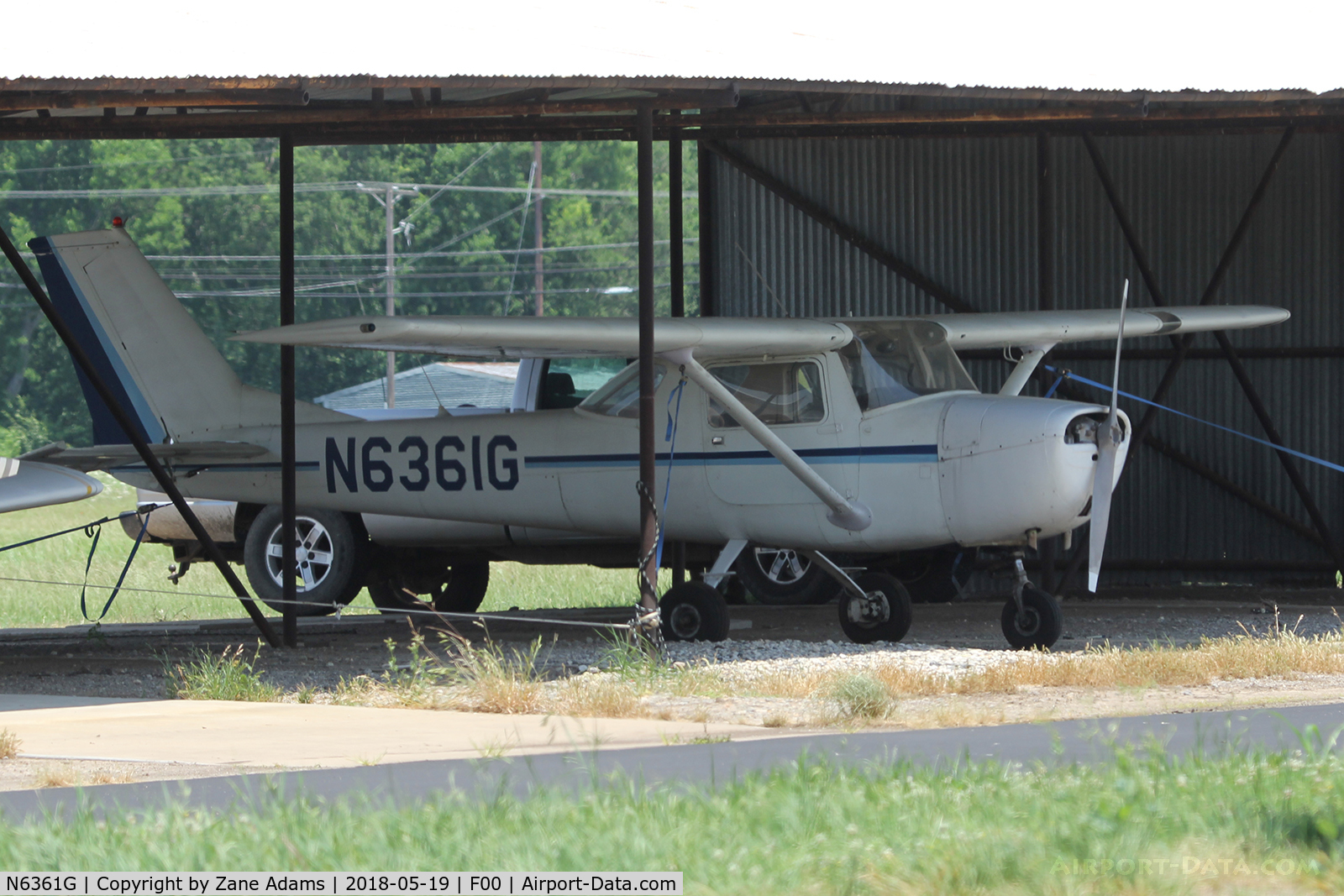 N6361G, 1970 Cessna 150K C/N 15071861, At Bonham, TX