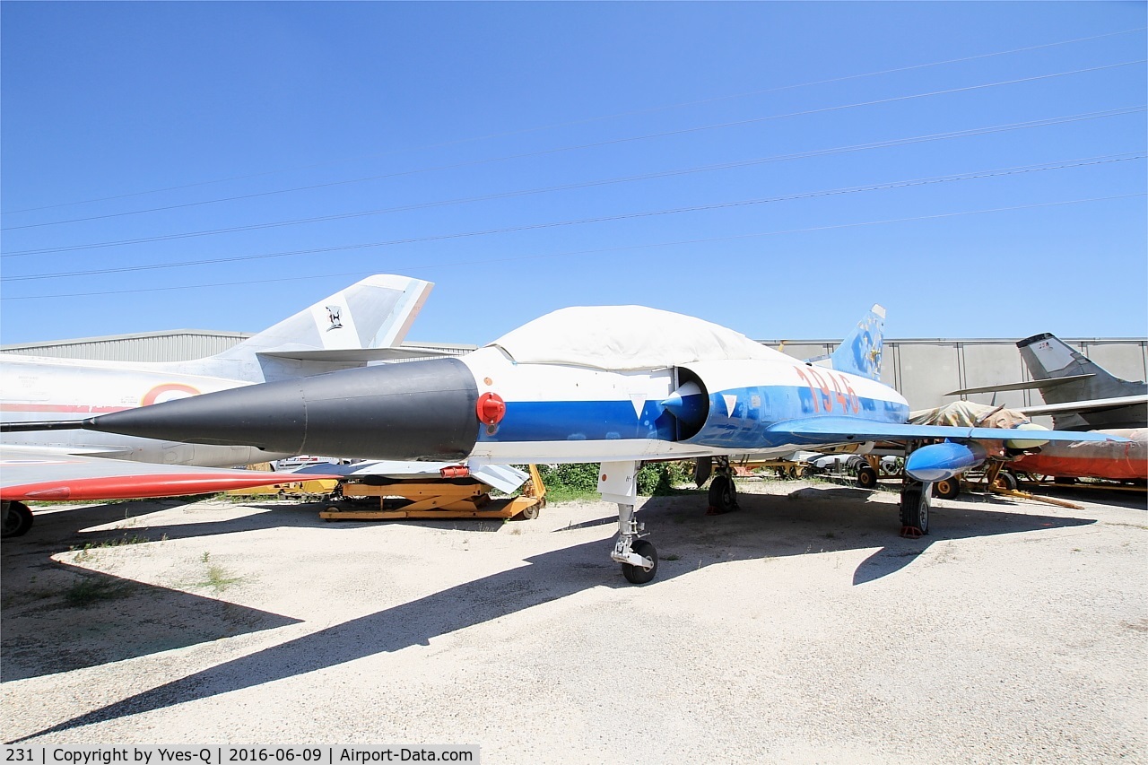 231, Dassault Mirage IIIB C/N 231, Dassault Mirage III B, Les amis de la 5ème escadre Museum, Orange