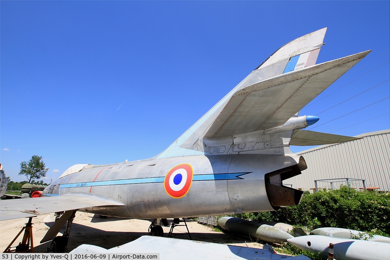 53, Dassault Super Mystere B.2 C/N 53, Dassault Super Mystere B.2, Les amis de la 5ème escadre Museum, Orange