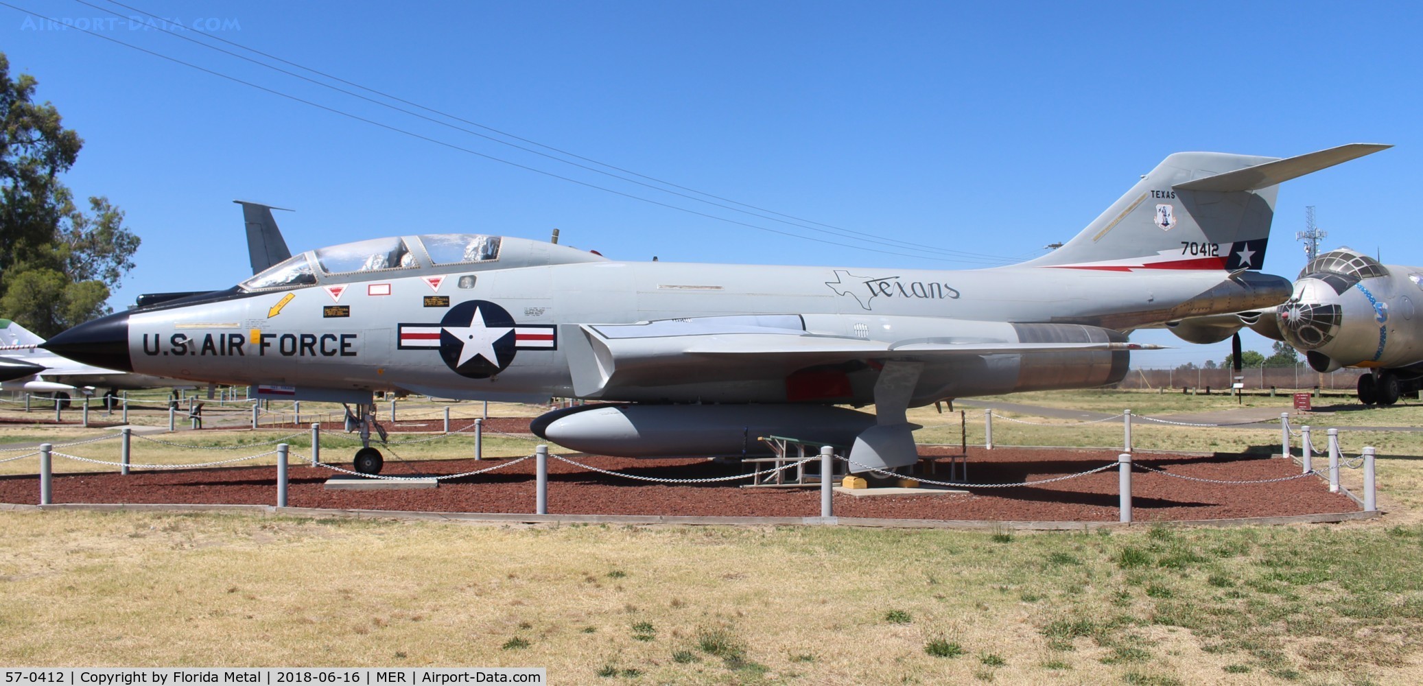 57-0412, 1957 McDonnell F-101B Voodoo C/N 590, F-101B