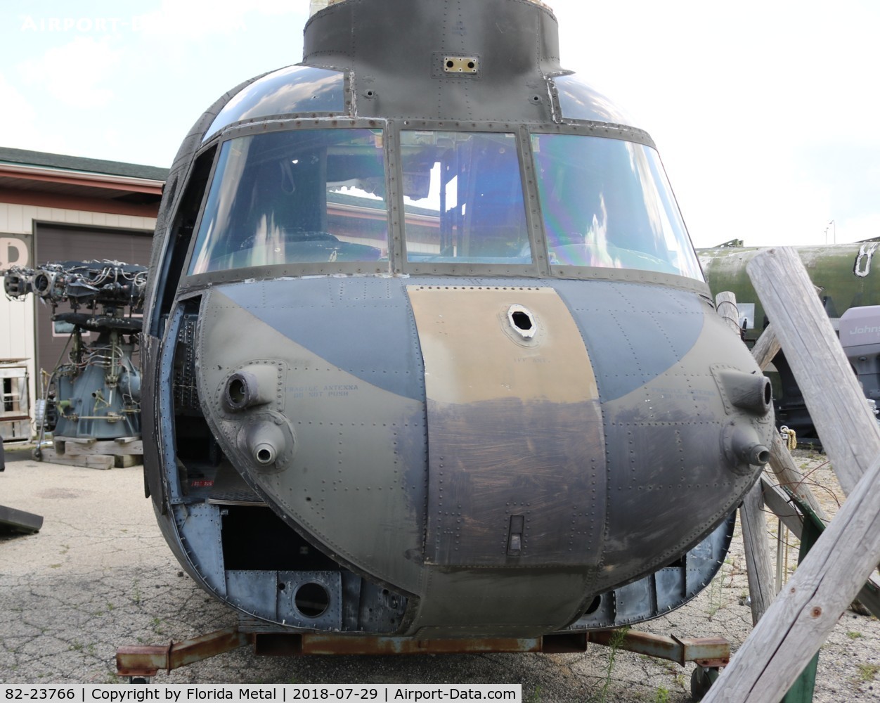 82-23766, 1982 Boeing Vertol CH-47D Chinook C/N M.3017, CH-47D at Russell