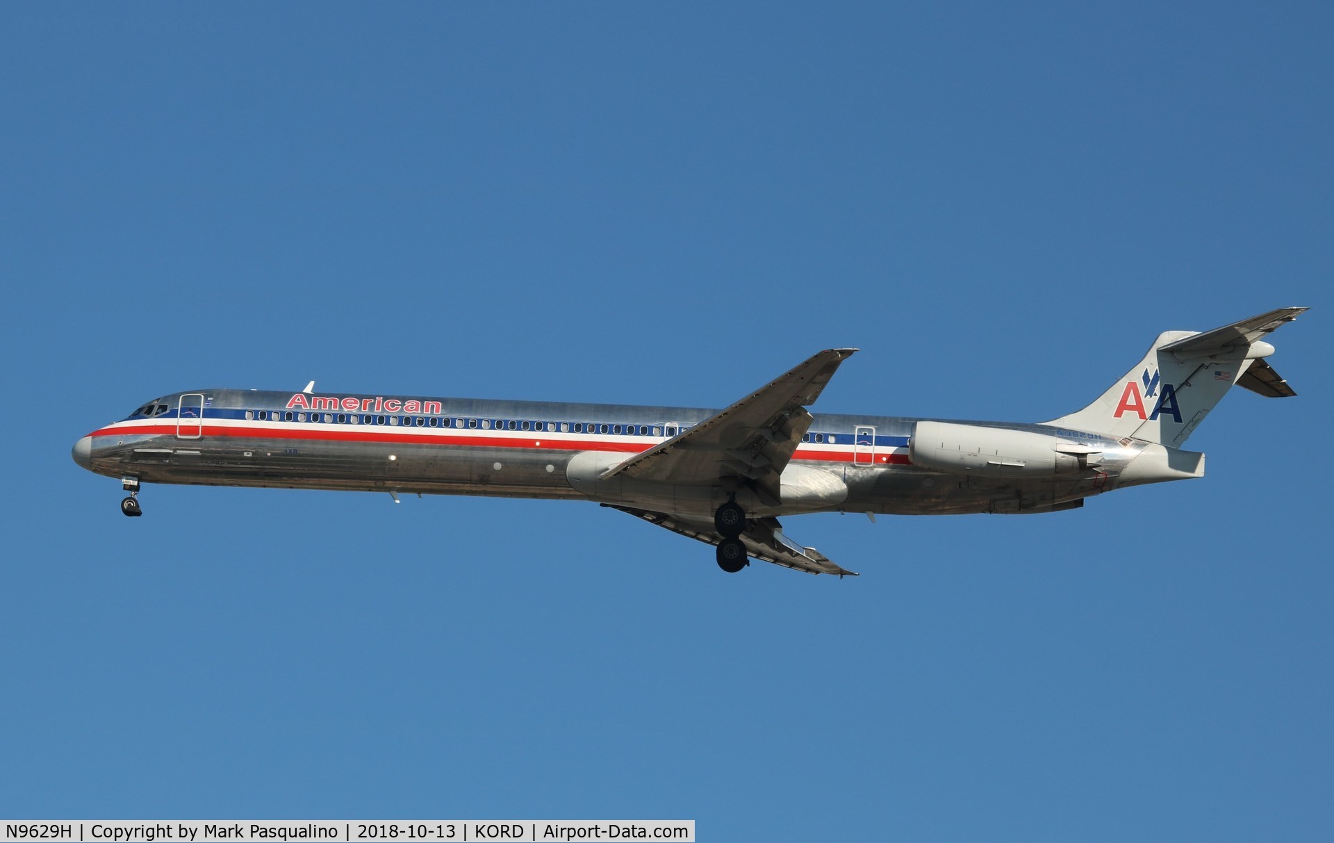 N9629H, 1998 McDonnell Douglas MD-83 (DC-9-83) C/N 53599, MD-83