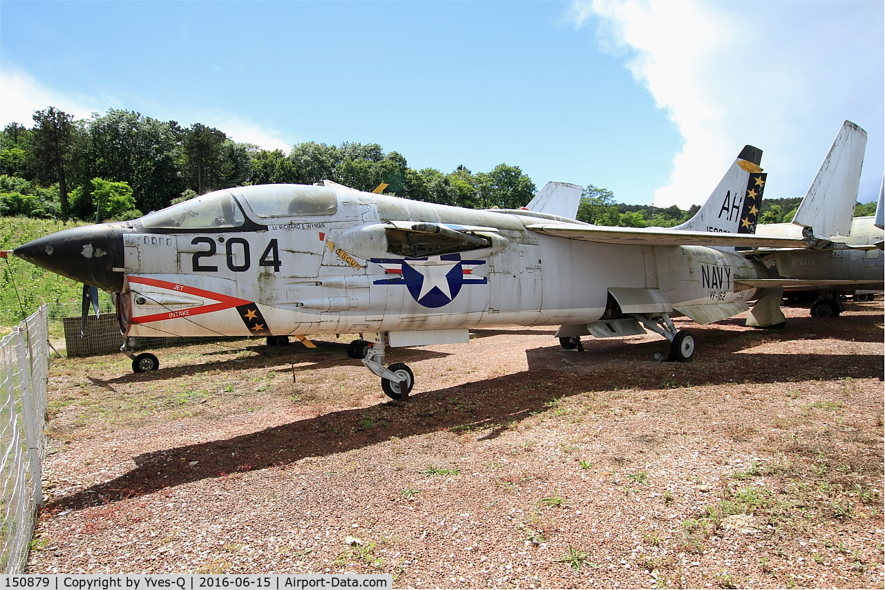 150879, Vought F-8E(FN) Crusader C/N 1202, Vought F-8E(FN), Savigny-Les Beaune Museum
