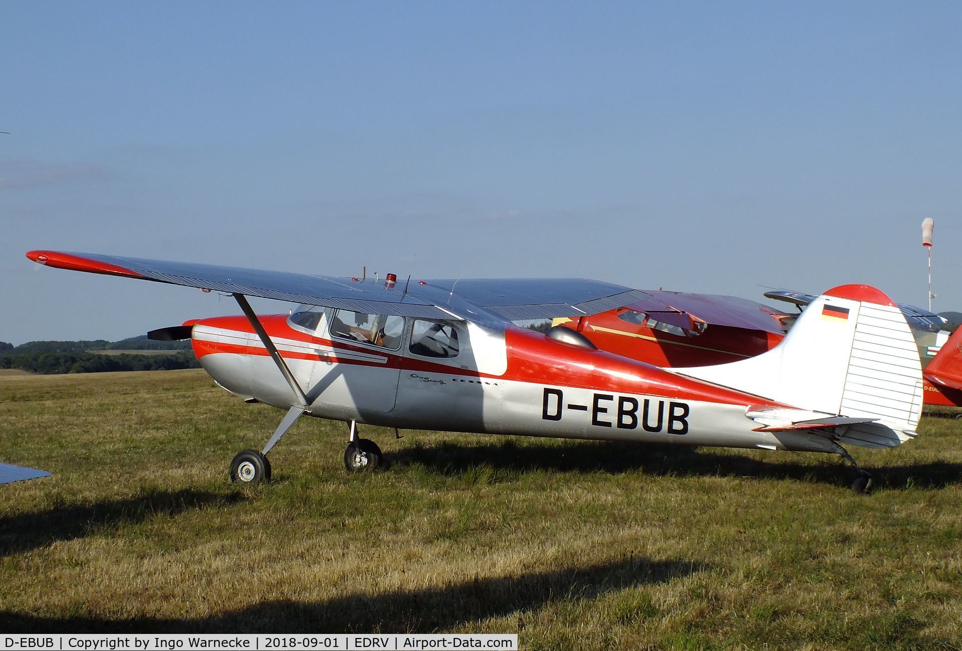D-EBUB, Cessna 170B C/N 26934, Cessna 170B at the 2018 Flugplatzfest Wershofen