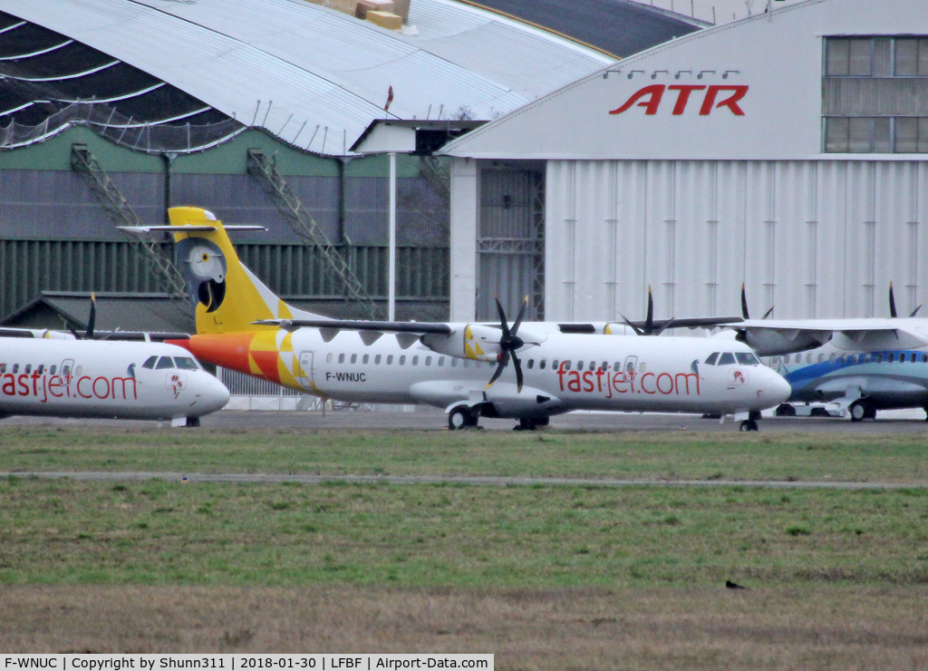 F-WNUC, 2012 ATR 72-600 (72-212A) C/N 1060, C/n 1060 - Fastjet ntu as 5N-FJK