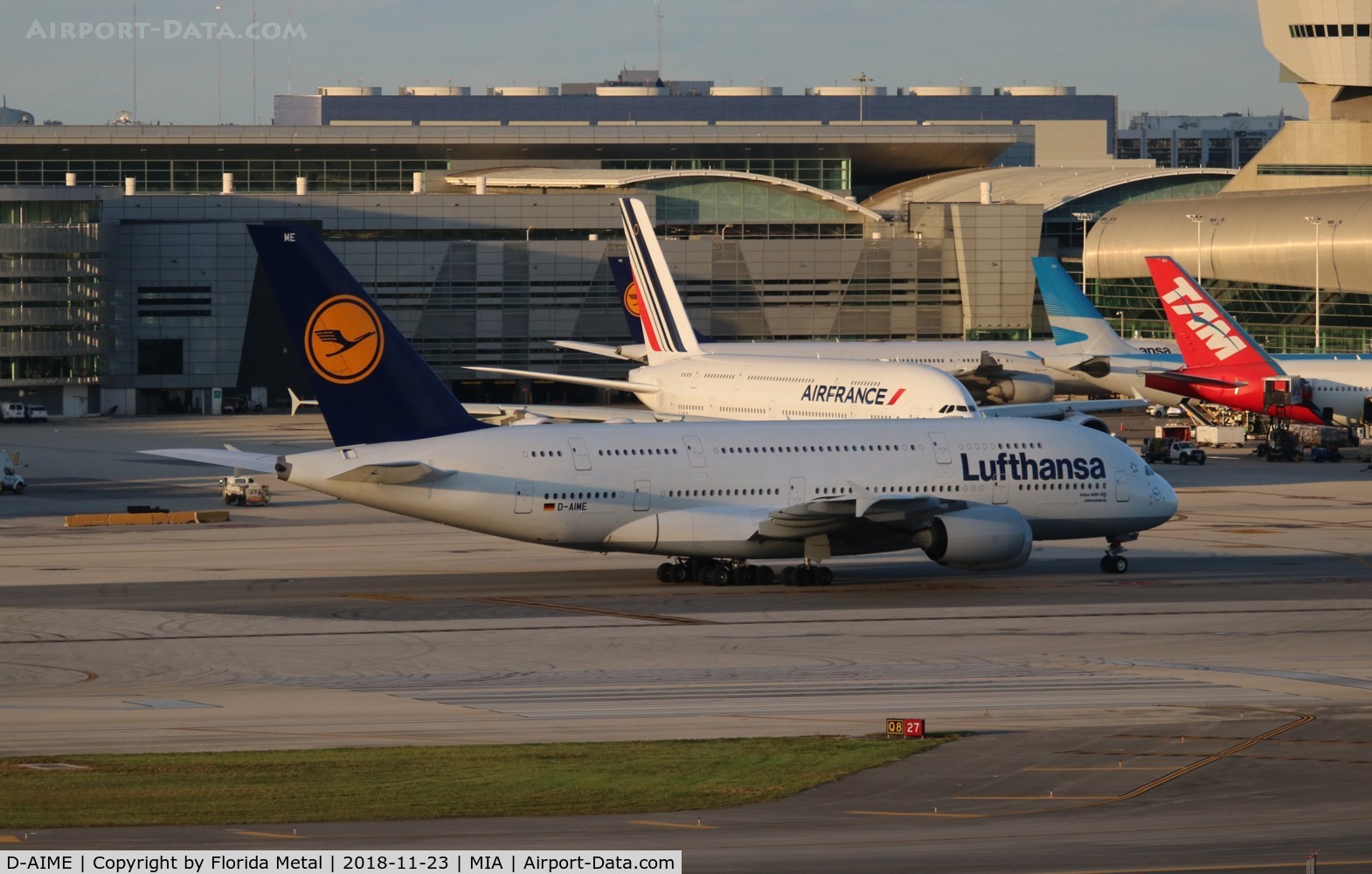 D-AIME, 2010 Airbus A380-841 C/N 061, Lufthansa