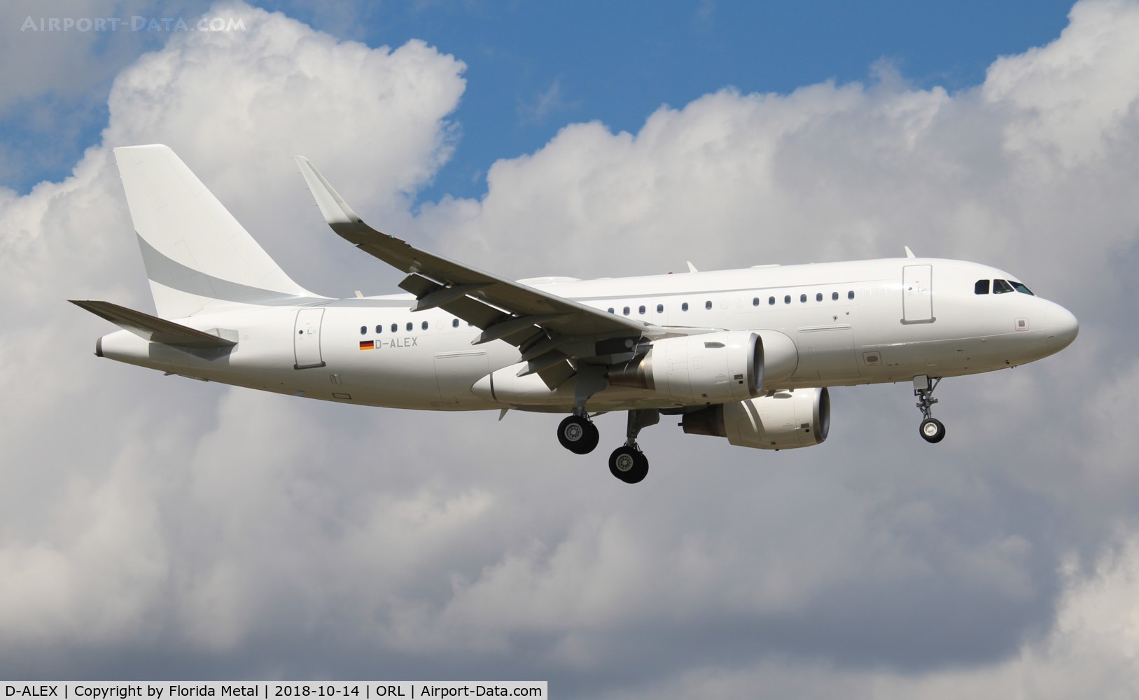D-ALEX, 2014 Airbus A319-115(CJ) C/N 5963, A319CJ